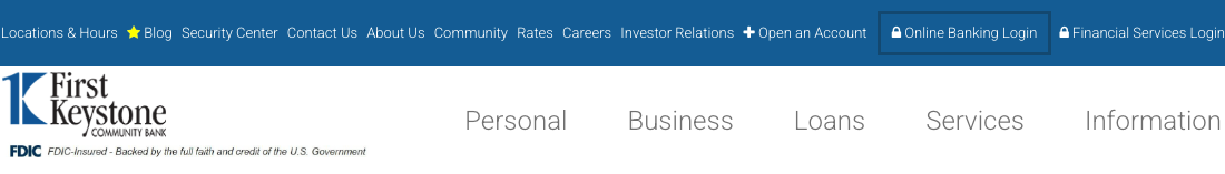 First Keystone Community Bank